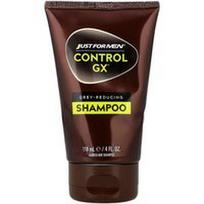 Just for Men, „Control GX®“, laipsniškai žilų plaukų šalinimo šampūnas, skirtas rudiems ir juodiems plaukams, 118 ml