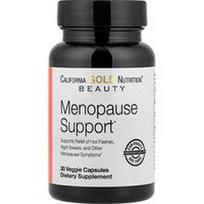 California Gold Nutrition, Grožis, menopauzės palaikymas su Angelica gigas, Cynanchum wilfordii, Phlomis umbrosa ir L-leucinu, 30 vegetariškų kapsulių