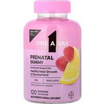One-A-Day, Prenataliniai guminukai, citrina ir avietės, 120 guminukų