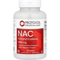 Protocol for Life Balance, NAC, 1000 mg, 120 tablečių