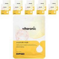 SNP, Vitaronic, ampulės grožio lakštinė kaukė, 10 lapų, po 0,84 fl oz (25 ml)