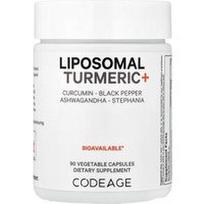 Codeage, Liposominė ciberžolė+, 90 daržovių kapsulių