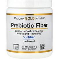 California Gold Nutrition, Prebiotinės skaidulos, 6.3 uncijos (180 g)