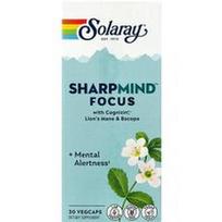 Solaray, „SharpMind™ Focus“, 30 daržovių kapsulių
