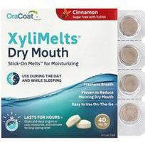 OraCoat, XyliMelts® burnos džiūvimas, cinamonas, 40 tirpsta