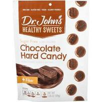 Dr. John's Healthy Sweets, Šokoladiniai kieti saldainiai, + skaidulos, be cukraus, 3.85 uncijos (109 g)