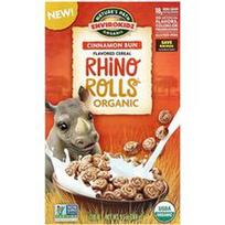 Nature's Path, „EnviroKidz“, ekologiški „Rhino Rolls®“ dribsniai, bandelė su cinamonu, 269 g