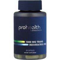 ProHealth Longevity, Trans-resveratrolis Plus, 60 kapsulių