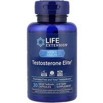 Life Extension, Testosterone Elite, 30 vegetariškų kapsulių