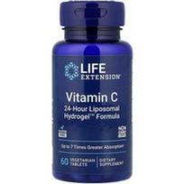 Life Extension, Vitaminas C, 60 vegetariškų tablečių