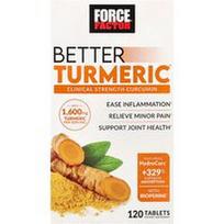 Force Factor, Geresnė ciberžolė®, 120 tablečių