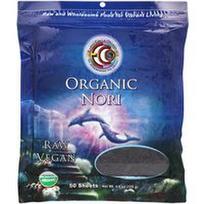 Earth Circle Organics, Ekologiškas Nori, 50 lapų, 4.4 oz (125 g)