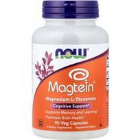 NOW Foods, Magtein®, 90 daržovių kapsulių