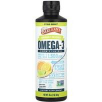 Barlean's, Rimtai skanus®, Omega-3 iš žuvų taukų, citrusinių vaisių šerbetas, 16 oz (454 g)