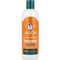 Jason Natural, Galvos odos priežiūra nuo pleiskanų, 2 viename šampūnas + kondicionierius, 355 ml