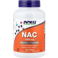 NOW Foods, NAC, 1000 mg, 120 tablečių
