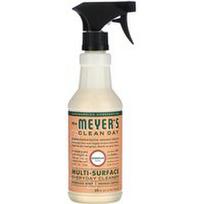 Mrs. Meyers Clean Day, Muti-Surface kasdienis valiklis, pelargonijų kvapas, 16 fl oz (473 ml)