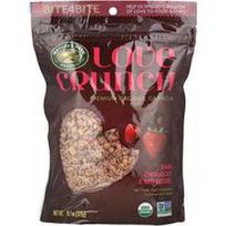 Nature's Path, Meilės traškumas®, aukščiausios kokybės ekologiška granola, juodasis šokoladas ir raudonos uogos, 11.5 uncijos (325 g)