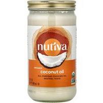 Nutiva, Ekologiškas kokosų aliejus, 23 fl oz (680 ml)