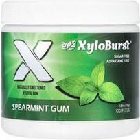 Xyloburst, Ksilitolio derva, šaltmėtė, 100 vienetų, 5.29 uncijos (150 g)