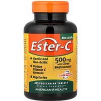 American Health, Ester-C® su citrusinių vaisių bioflavonoidais, 225 vegetariškos tabletės