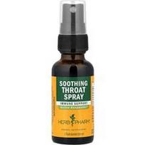 Herb Pharm, Raminamasis gerklės purškalas, 30 ml