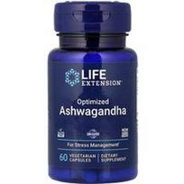 Life Extension, Optimizuota ašvaganda, 60 vegetariškų kapsulių (125 mg vienoje kapsulėje)