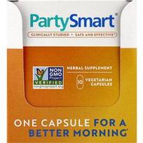 Himalaya, „PartySmart®“, 10 pakelių, po 1 vegetarišką kapsulę kiekviename