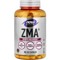 NOW Foods, Sportas, ZMA®, 180 daržovių kapsulių