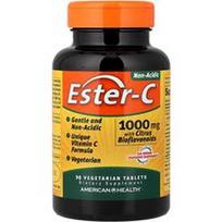 American Health, Ester-C® su citrusinių vaisių bioflavonoidais, 1000 mg, 90 vegetariškų tablečių