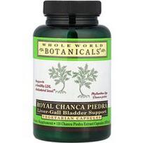 Whole World Botanicals, „Royal Chanca Piedra“, kepenų ir tulžies pūslės palaikymas, 400 mg, 120 vegetariškų kapsulių