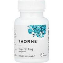 Thorne, 5-MTHF, 1 mg, 60 kapsulių