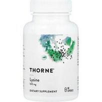 Thorne, Lizinas, 500 mg, 60 kapsulių