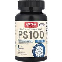 Jarrow Formulas, PS100, fosfatidilserinas, 100 mg, 120 kapsulių