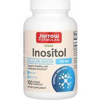 Jarrow Formulas, Veganiškas inozitolis, 750 mg, 100 vegetariškų kapsulių