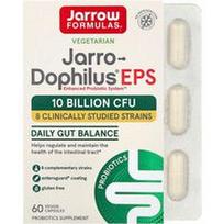 Jarrow Formulas, Jarro-Dophilus® EPS, 60 vegetariškų kapsulių (5 milijardai KFV vienoje kapsulėje)