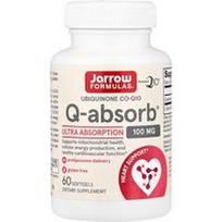 Jarrow Formulas, Q-Absorb®, 100 mg, 60 minkštųjų kapsulių