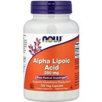 NOW Foods, Alfa lipoinė rūgštis, 250 mg, 120 vegetariškų kapsulių