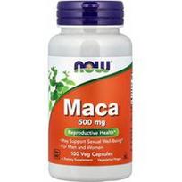 NOW Foods, Maca, 500 mg, 100 vegetariškų kapsulių