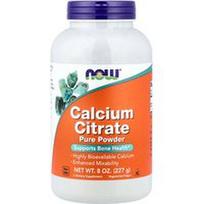 NOW Foods, Kalcio citratas, gryni milteliai, 8 uncijos (227 g)