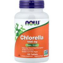 NOW Foods, Chlorella, 120 tablečių (1 g vienoje tabletėje)