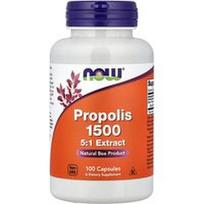 NOW Foods, Propolis 1500, 300 mg, 100 kapsulių