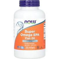 NOW Foods, Super Omega EPA žuvų taukai, 120 minkštųjų kapsulių