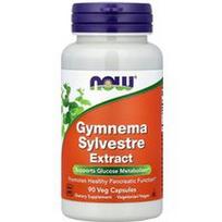 NOW Foods, Gymnema Sylvestre ekstraktas, 90 vegetariškų kapsulių (400 mg vienoje kapsulėje)