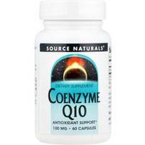Source Naturals, Kofermentas Q10, 100 mg, 60 kapsulių