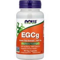 NOW Foods, EGCg, žaliosios arbatos ekstraktas, 400 mg, 90 vegetariškų kapsulių