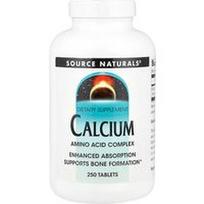 Source Naturals, Kalcis, 200 mg, 250 tablečių