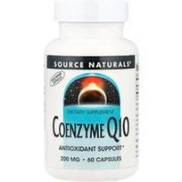 Source Naturals, Kofermentas Q10, 200 mg, 60 kapsulių