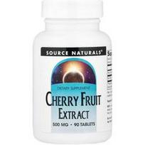 Source Naturals, Vyšnių vaisių ekstraktas, 500 mg, 90 tablečių