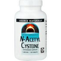 Source Naturals, N-acetilcisteinas, 1000 mg, 120 tablečių
